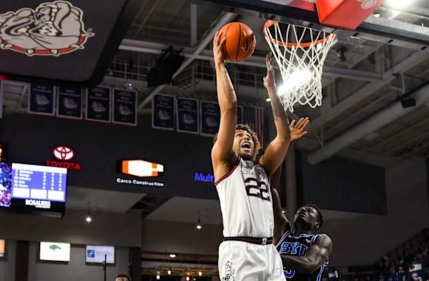 Gonzaga Bulldogs BYU Cougars22